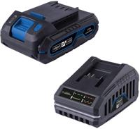 Scheppach starterset 20v accu + acculader sbsk2.0 - 7909201720