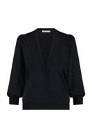 Danique wrap pullover - rose - 06985