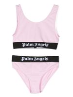 Palm Angels Kids bikini à logo imprimé - Rose - thumbnail