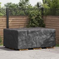 Hoes voor tuinmeubelen Zwart 220 x 150 x 85 cm 210D