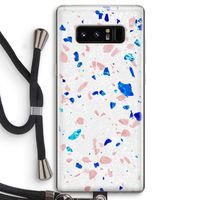 Terrazzo N°6: Samsung Galaxy Note 8 Transparant Hoesje met koord