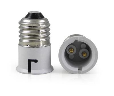 Verloopfitting b22 naar e27 b22 adapter (Bajonet) voor lampen