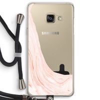 Peach bath: Samsung Galaxy A3 (2016) Transparant Hoesje met koord