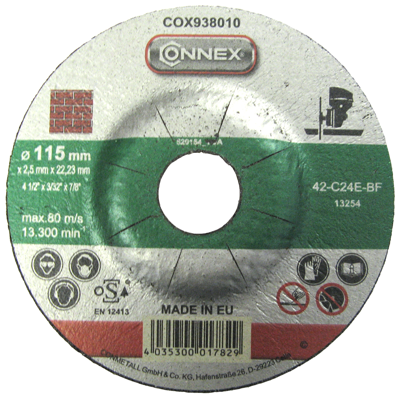 Connex Slijpschijf Steen 115Mm - COX938010