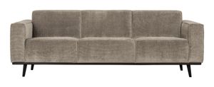 BePureHome Bank 3-zits 'Statement' Rib, kleur Clay