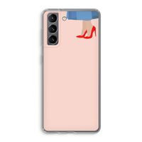 High heels: Samsung Galaxy S21 Transparant Hoesje