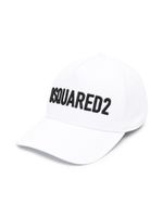 DSQUARED2 KIDS casquette à logo brodé - Blanc - thumbnail