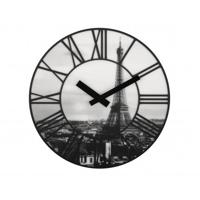 NeXtime klok 3004 la ville, ø39 cm, wall, white NeXtime klok 3004 la ville, ø39 cm, wall, white
