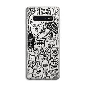 Vexx Black Mixtape: Samsung Galaxy S10 4G Transparant Hoesje