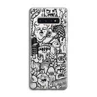 Vexx Black Mixtape: Samsung Galaxy S10 4G Transparant Hoesje