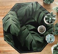Vinyl vloerkleed Bloemen en planten Monstera bladeren