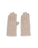 HEMA Dames Touchscreen Handschoenen Met Wol Taupe (taupe)