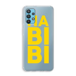 Habibi Majorelle : Samsung Galaxy A32 4G Transparant Hoesje