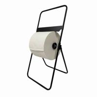 Poetspapierdispenser euro products v1 zwart