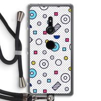 8-bit N°9: Sony Xperia XZ2 Transparant Hoesje met koord