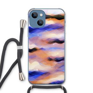 Donkere Wolken: iPhone 13 Transparant Hoesje met koord