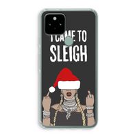 Came To Sleigh: Google Pixel 5 Transparant Hoesje