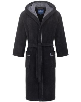 Morgenstern Morgenstern DANIEL Heren Badjas schwarz/anthrazit L
