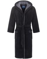 Morgenstern Morgenstern DANIEL Heren Badjas schwarz/anthrazit L