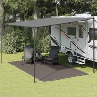 VidaXL Tenttapijt 200x400 cm antracietkleurig