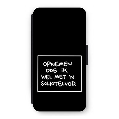 Schotelvod: iPhone 12 Pro Flip Hoesje