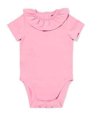 HEMA Baby meegroeiromper roze (roze)
