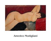 Kunstdruk Amedeo Modigliani Liegender Akt ll 50x40cm