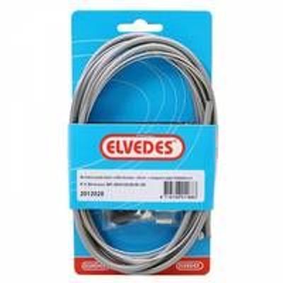 Elvedes kabelset rollerbrake brim85/55/45 achterzijde zilver