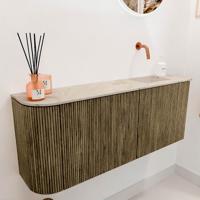 Toiletmeubel Mondiaz Joya Dlux | 101.6 cm | Meubelkleur Dusk | Faye wastafel Frappe Wasbak Rechts | Zonder kraangat(en) Toiletmeubel Mondiaz Joya Dlux | 101.6 cm | Meubelkleur Dusk | Faye wastafel Frappe Wasbak Rechts | Zonder kraangat(en)