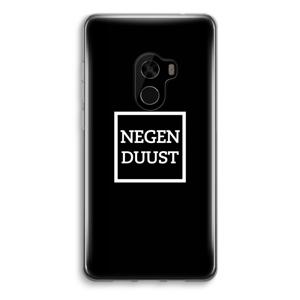 Negenduust black: Xiaomi Mi Mix 2 Transparant Hoesje