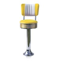 Bar stool BS-27 CB Yellow-Beton Bar stool BS-27 CB Yellow-Beton
