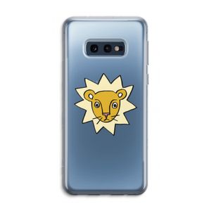 Kleine leeuw: Samsung Galaxy S10e Transparant Hoesje