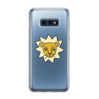 Kleine leeuw: Samsung Galaxy S10e Transparant Hoesje