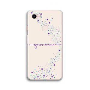 Sterren: Google Pixel 3 XL Transparant Hoesje