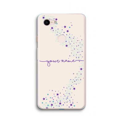 Sterren: Google Pixel 3 XL Transparant Hoesje