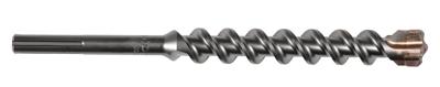 Bahco SDS Max boor | 4-snijkanten | voor gewapend beton | 30.0 mm x 570 mm - 4656-30-570