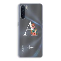 Pink Bouquet: Oppo A91 Transparant Hoesje