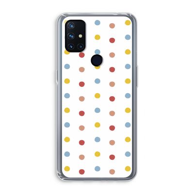 Bollen: OnePlus Nord N10 5G Transparant Hoesje