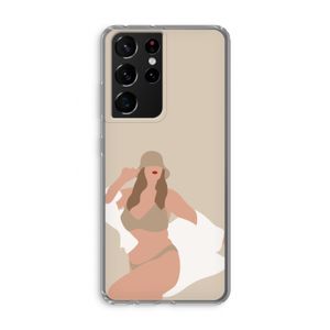 One of a kind: Samsung Galaxy S21 Ultra Transparant Hoesje