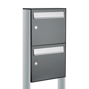 Allux Flow Set 2-Hoog Op Statief Antraciet - 40040065_1x2s