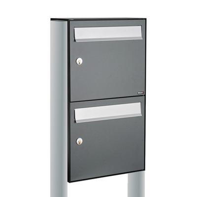 Allux Flow Set 2-Hoog Op Statief Antraciet - 40040065_1x2s