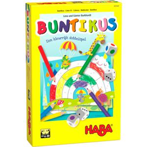 Haba gezelschapsspel Buntikus junior papier/hout 18-delig (NL)