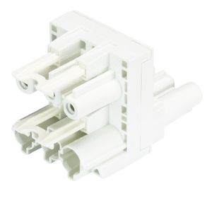 Wieland 92 030 6053 0 verdeler 1/2 GST183 verdeelblok wit