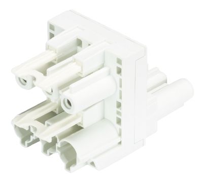 Wieland 92 030 6053 0 verdeler 1/2 GST183 verdeelblok wit