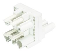 Wieland 92 030 6053 0 verdeler 1/2 GST183 verdeelblok wit