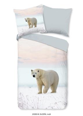 Pure Dekbedovertrek "ijsbeer" - Multi - (135x200 cm) - Microfiber