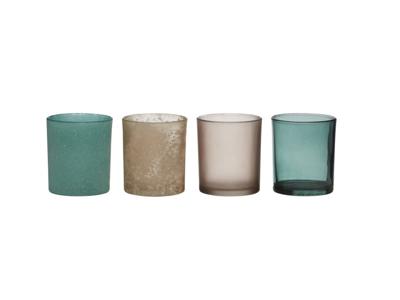 Theelichthouderset 4-delig Ø8xh9cm