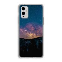 Travel to space: OnePlus 9 Transparant Hoesje