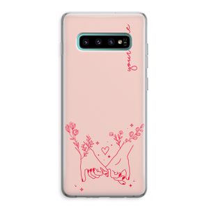 Best Friends: Samsung Galaxy S10 Plus Transparant Hoesje