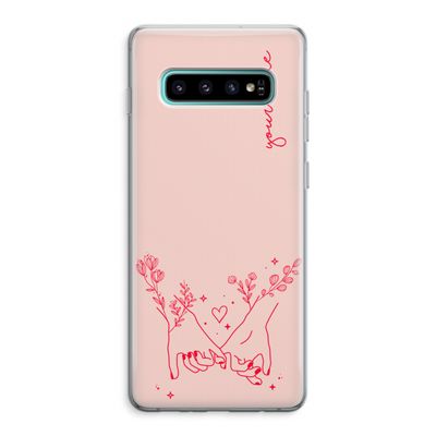 Best Friends: Samsung Galaxy S10 Plus Transparant Hoesje